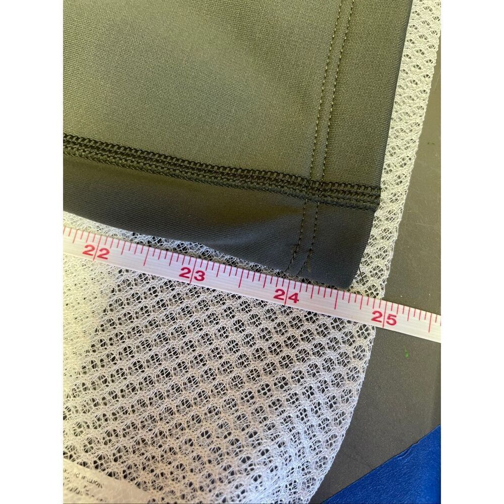 Athleta Olive Green Moto Quilted Leggings Size XS - Picture 6 of 6